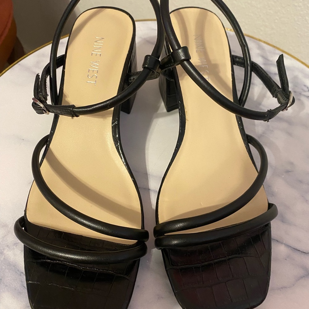 Strappy Black Sandal